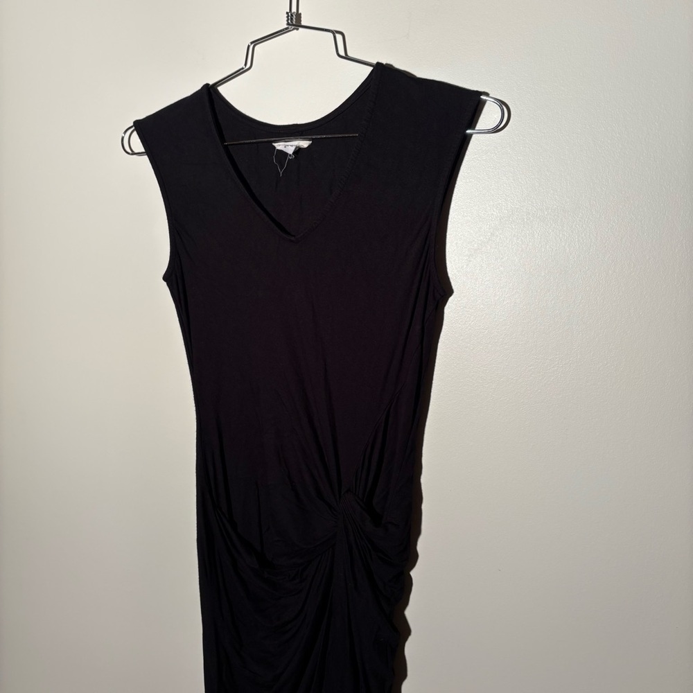 Lucky Brand Knotted Black Sleeveless Dress